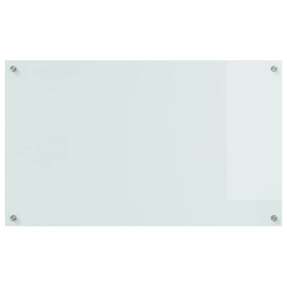 Rivestimento da Cucina Bianco 100 x 60 cm vetro temperato