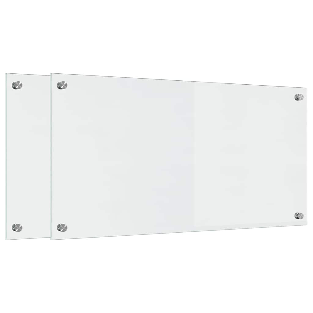 Rivestimento da Cucina Trasparente 80 x 40 cm vetro temperato