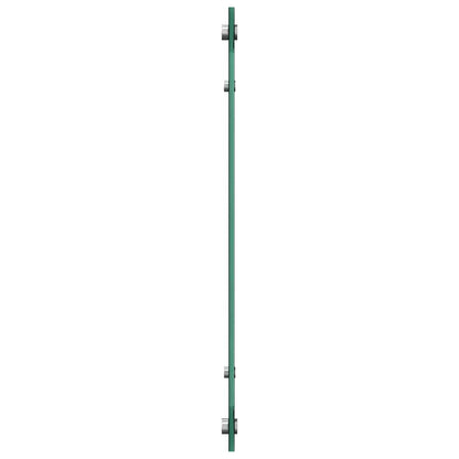 Rivestimento da Cucina 2 pcs Nero 80 x 60 cm vetro temperato