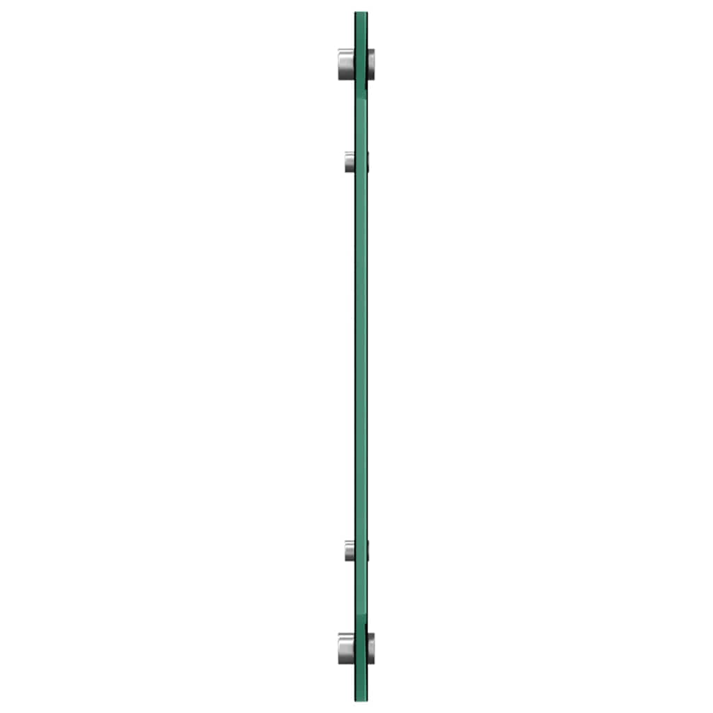 Rivestimento da Cucina 2 pcs Nero 90 x 40 cm vetro temperato