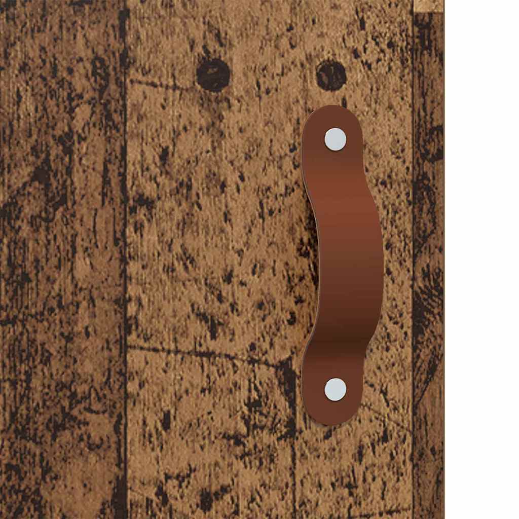 Armadietti a Muro 2 pcs Legno vecchio 69,5 x 34 x 90 cm