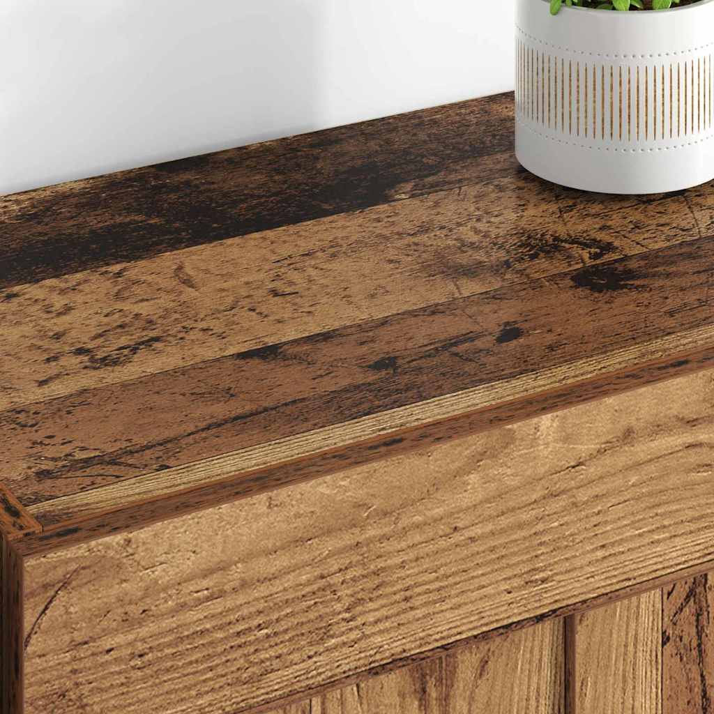 Armadietti a Muro 2 pcs Legno vecchio 69,5 x 34 x 90 cm