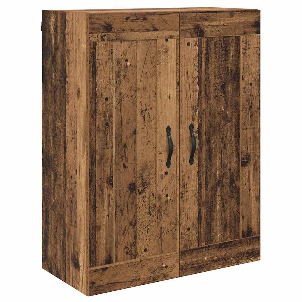Armadietti a Muro 2 pcs Legno vecchio 69,5 x 34 x 90 cm