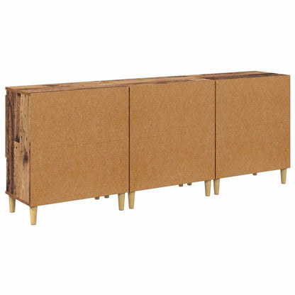 Sideboards 3 pcs Legno vecchio 60 x 35 x 70 cm