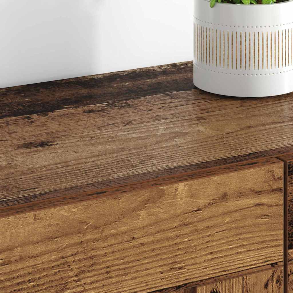 Armadietti a Muro 2 pcs Legno vecchio 69,5 x 34 x 90 cm