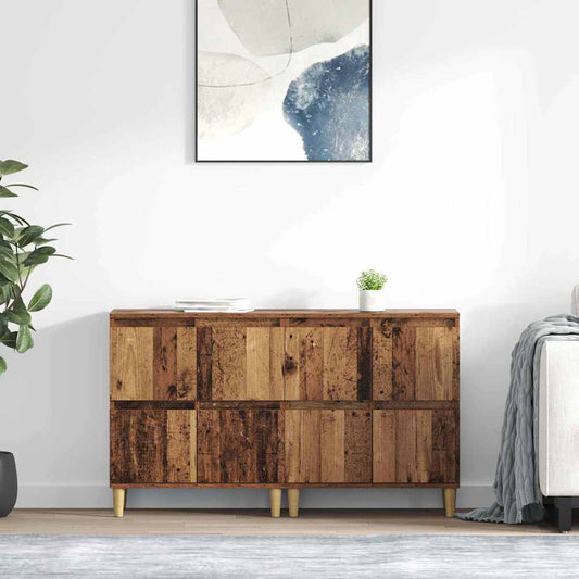 Sideboards 2 pcs Legno vecchio 60 x 35 x 70 cm