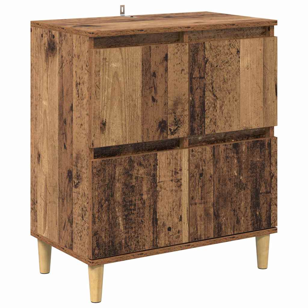 Sideboards 2 pcs Legno vecchio 60 x 35 x 70 cm