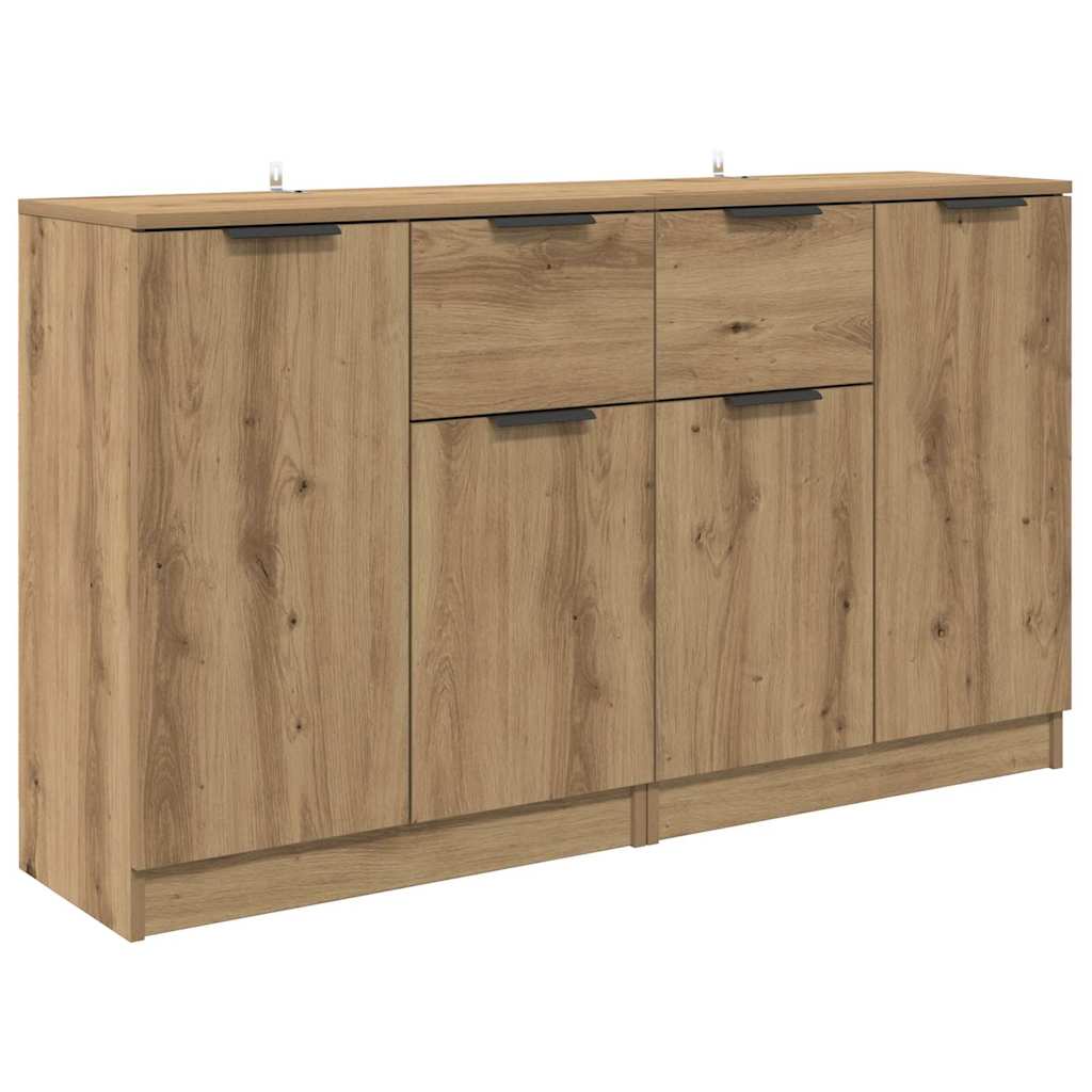 Sideboards 2 pcs Rovere artigianale 60 x 30 x 70 cm