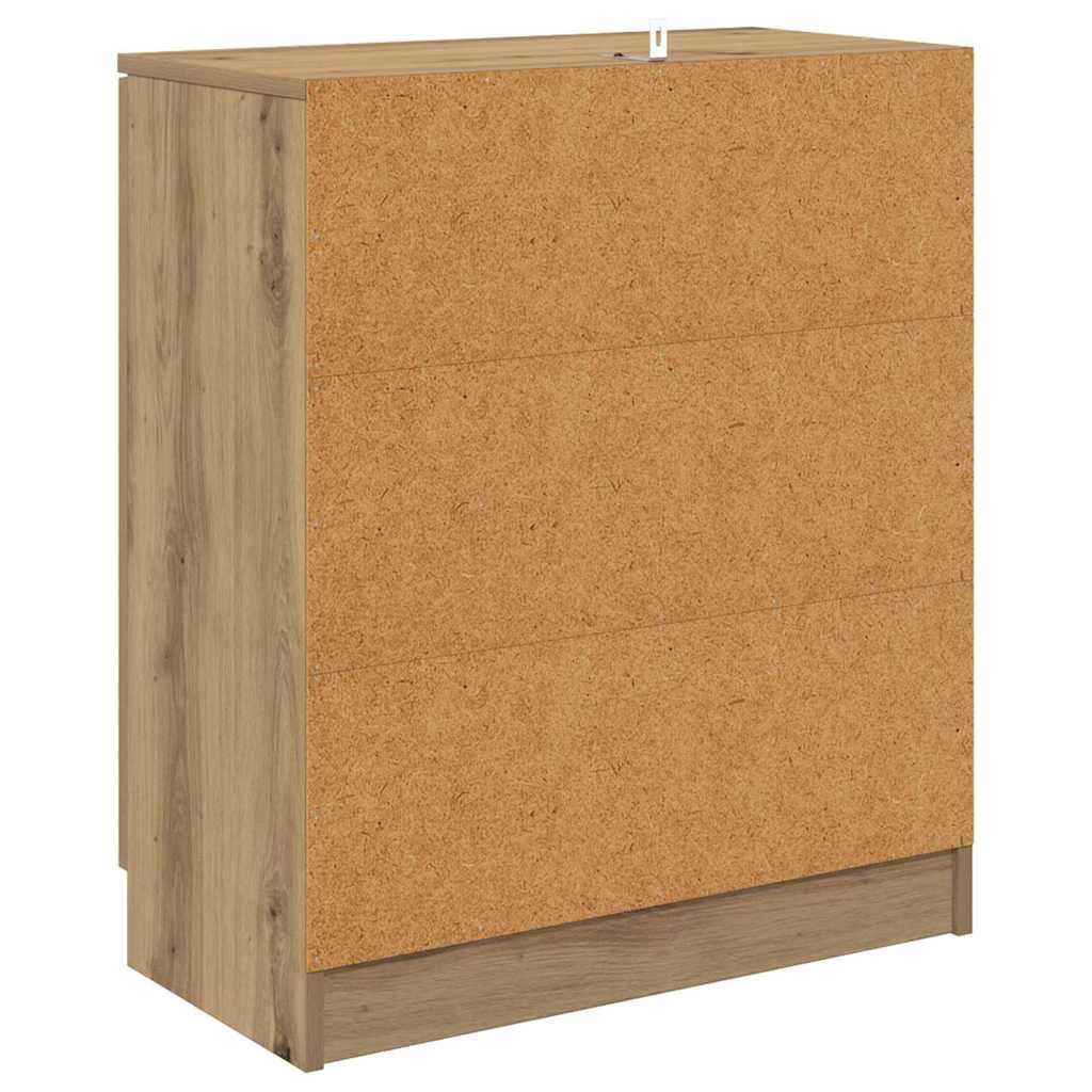 Sideboards 2 pcs Rovere artigianale 60 x 30 x 70 cm
