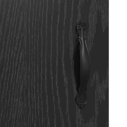 Armadietti a Muro 2 pcs Rovere Nero 69,5 x 34 x 90 cm