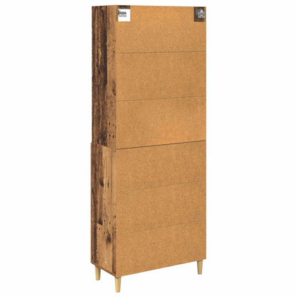 Credenza Legno vecchio 69,5 x 32,5 x 180 cm Legno multistrato | homemem39