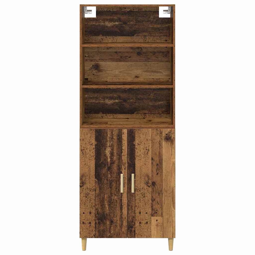 Credenza Legno vecchio 69,5 x 32,5 x 180 cm Legno multistrato