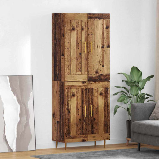 Credenza Legno vecchio 69,5 x 34 x 180 cm Legno multistrato