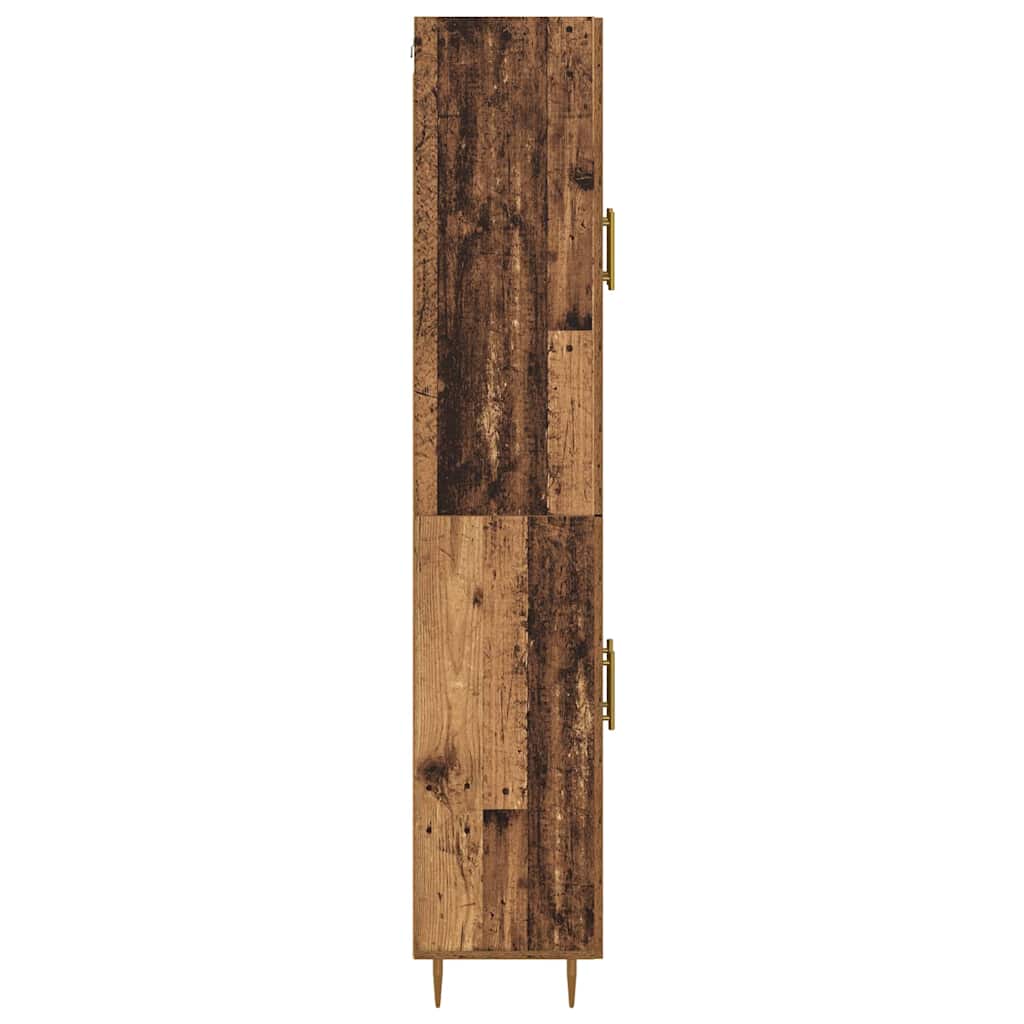 Credenza Legno vecchio 69,5 x 34 x 180 cm Legno multistrato