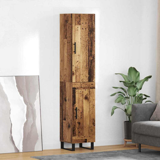 Credenza Legno vecchio 34,5 x 34 x 180 cm Legno multistrato