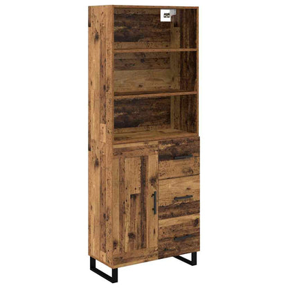 Credenza Legno vecchio 69,5 x 34 x 180 cm Legno multistrato