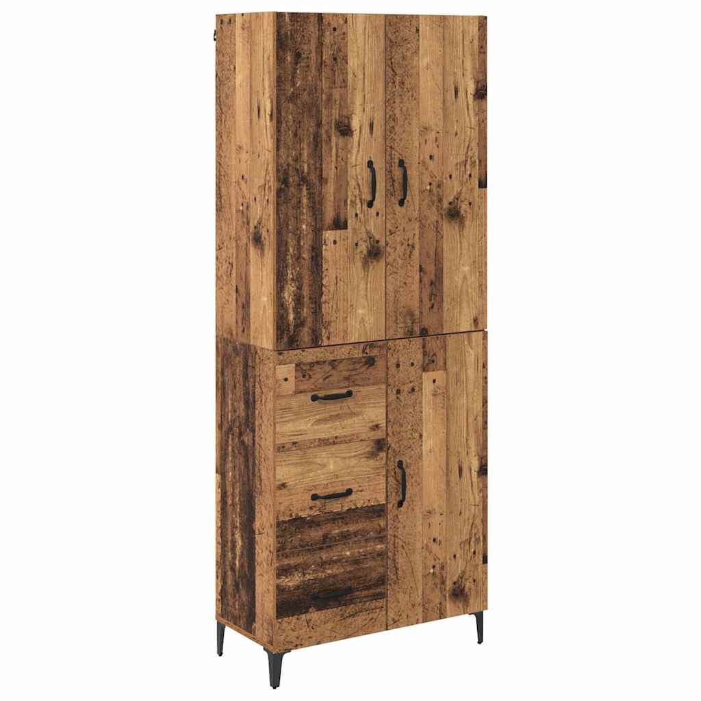 Credenza Legno vecchio 69,5 x 34 x 180 cm Legno multistrato