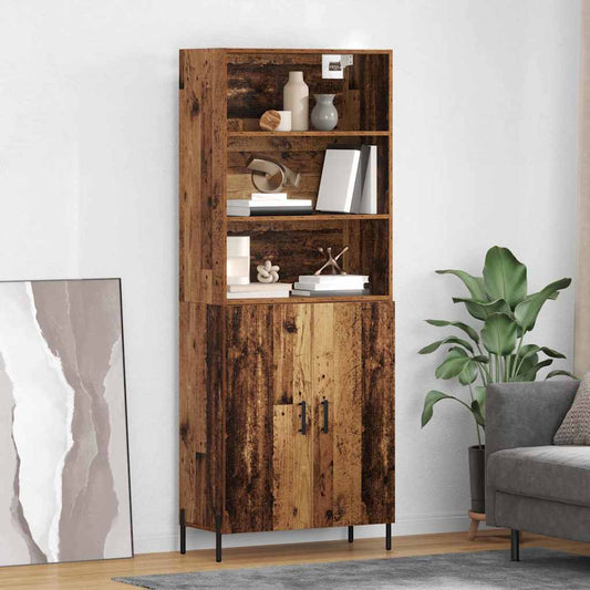 Credenza Legno vecchio 69,5 x 32,5 x 180 cm Legno multistrato