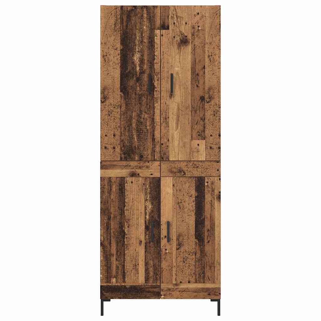 Credenza Legno vecchio 69,5 x 34 x 180 cm Legno multistrato
