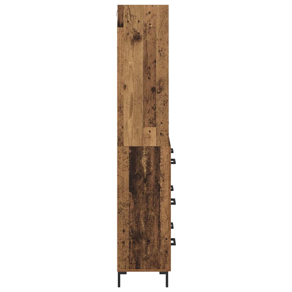 Credenza Legno vecchio 69,5 x 34 x 180 cm Legno multistrato