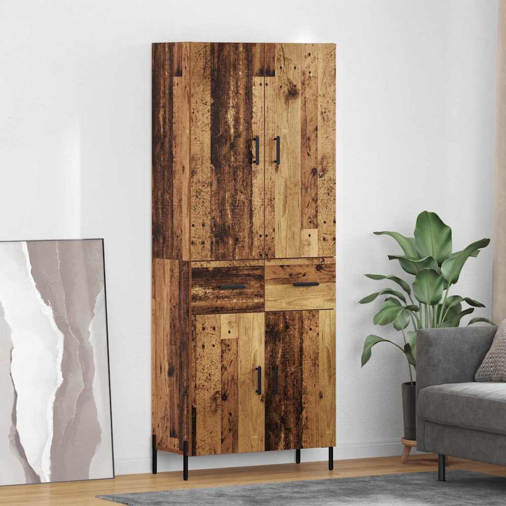Credenza Legno vecchio 69,5 x 34 x 180 cm Legno multistrato