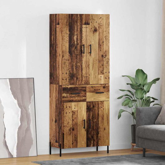 Credenza Legno vecchio 69,5 x 34 x 180 cm Legno multistrato