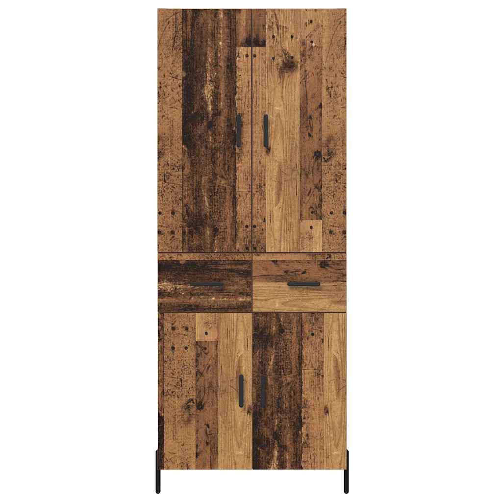 Credenza Legno vecchio 69,5 x 34 x 180 cm Legno multistrato