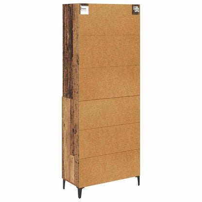 Credenza Legno vecchio 69,5 x 34 x 180 cm Legno ingegnerizzato