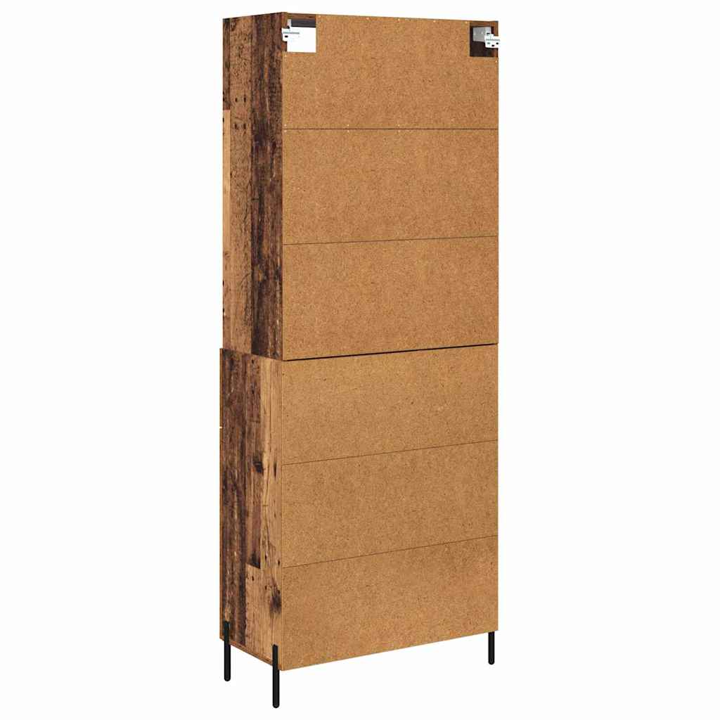Credenza Legno vecchio 69,5 x 32,5 x 180 cm Legno multistrato | homemem39