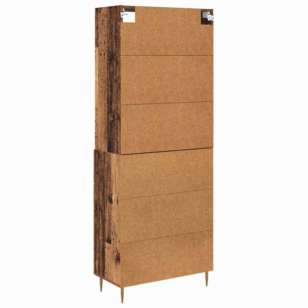 Credenza Legno vecchio 69,5 x 34 x 180 cm Legno multistrato | homemem39