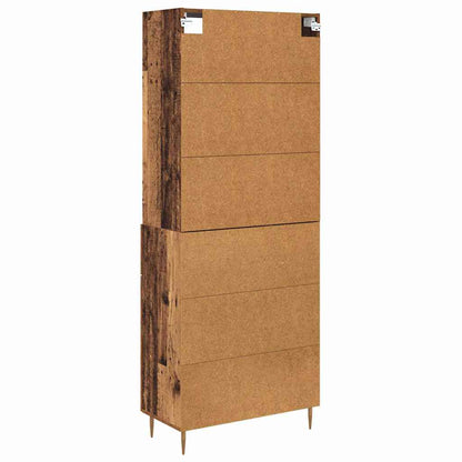 Credenza Legno vecchio 69,5 x 34 x 180 cm Legno multistrato | homemem39