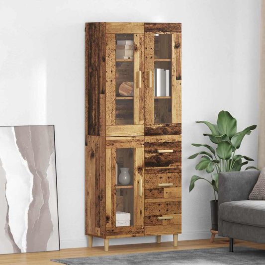 Credenza Legno vecchio 69,5 x 34 x 180 cm Legno multistrato