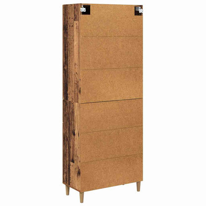 Credenza Legno vecchio 69,5 x 34 x 180 cm Legno ingegnerizzato