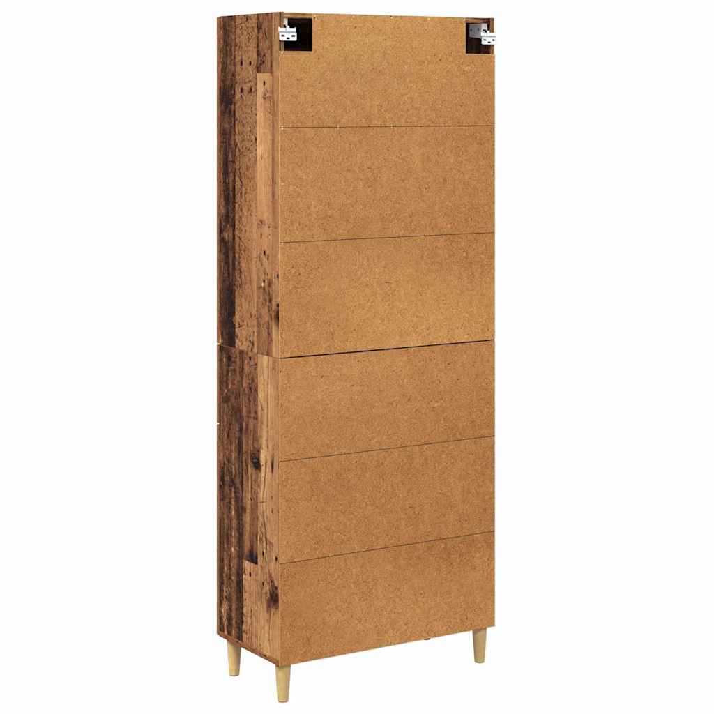 Credenza Legno vecchio 69,5 x 34 x 180 cm Legno multistrato | homemem39