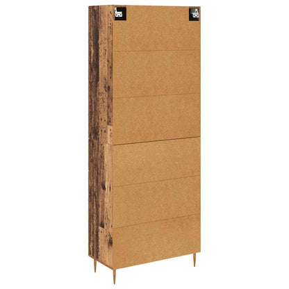 Credenza Legno vecchio 69,5 x 34 x 180 cm Legno ingegnerizzato