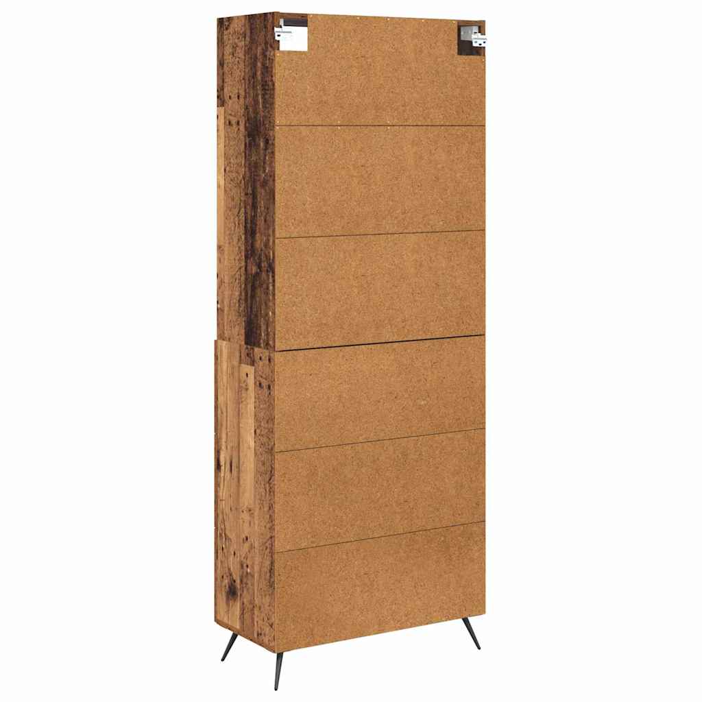 Credenza Legno vecchio 69,5 x 34 x 180 cm Legno ingegnerizzato