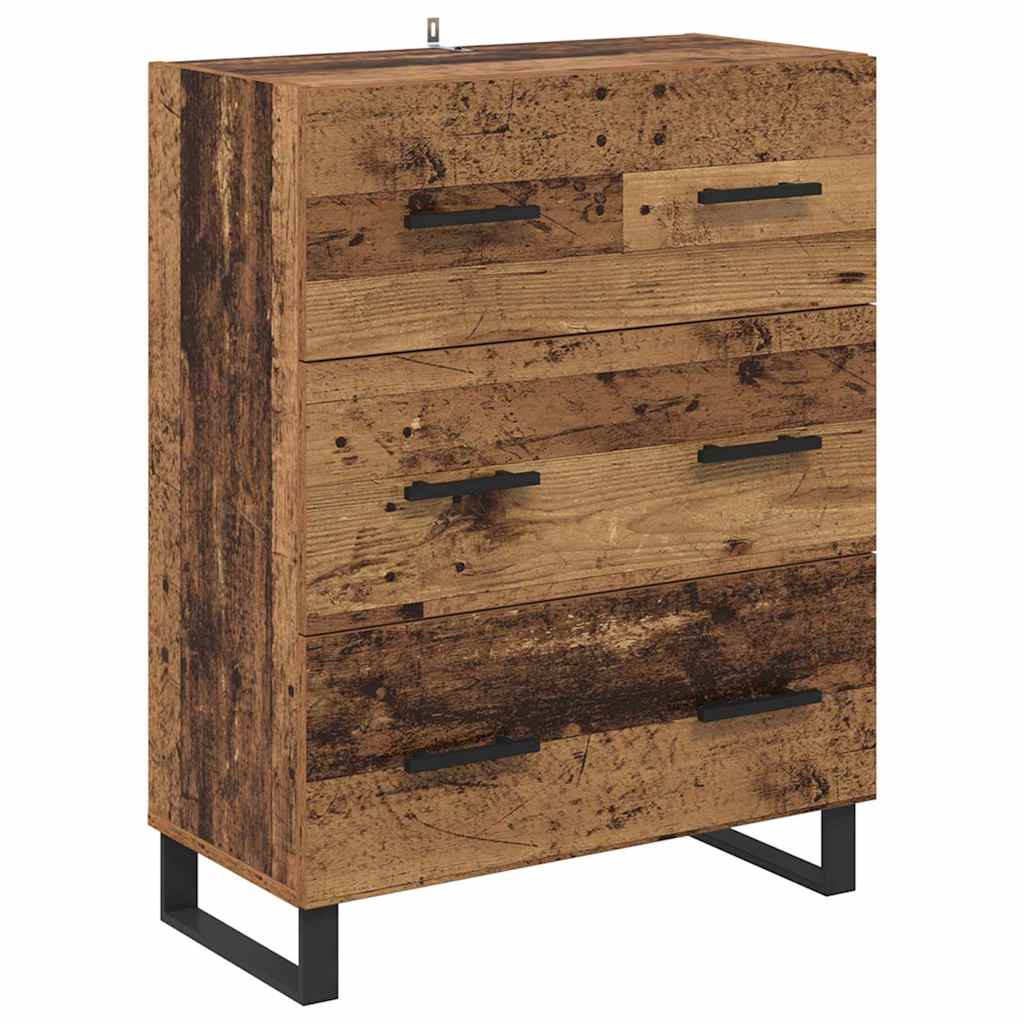 Credenza Legno vecchio 69,5 x 34 x 180 cm Legno multistrato