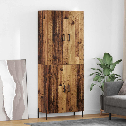 Credenza Legno vecchio 69,5 x 34 x 180 cm Legno multistrato