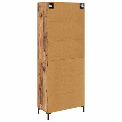 Credenza Legno vecchio 69,5 x 34 x 180 cm Legno ingegnerizzato