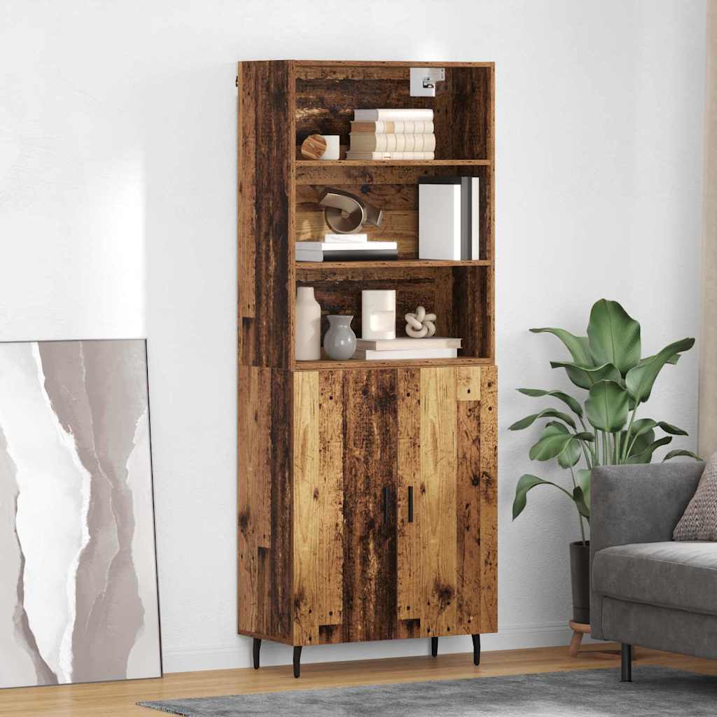 Credenza Legno vecchio 69,5 x 34 x 180 cm