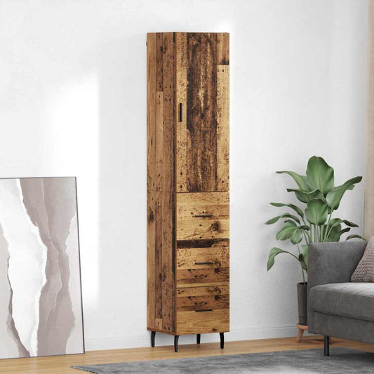 Credenza Legno vecchio 34,5 x 34 x 180 cm Legno multistrato