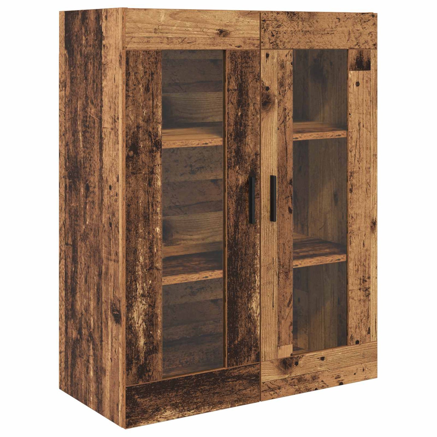 Credenza con cassetto 2 pcs Legno vecchio Legno multistrato | homemem39