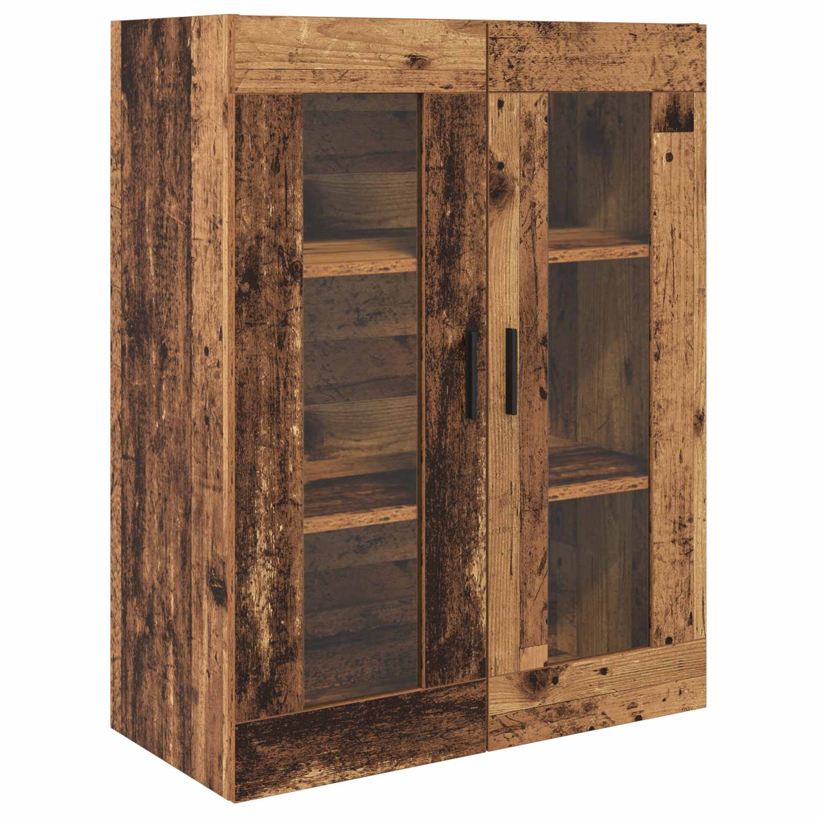 Credenza con cassetto 2 pcs Legno vecchio Legno multistrato | homemem39