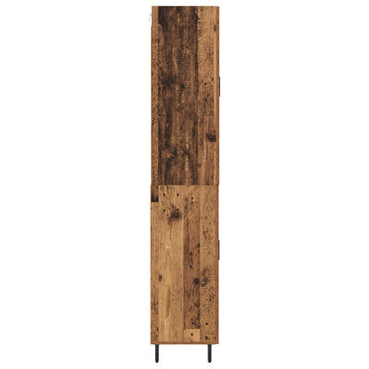 Credenza con cassetto 2 pcs Legno vecchio Legno multistrato | homemem39