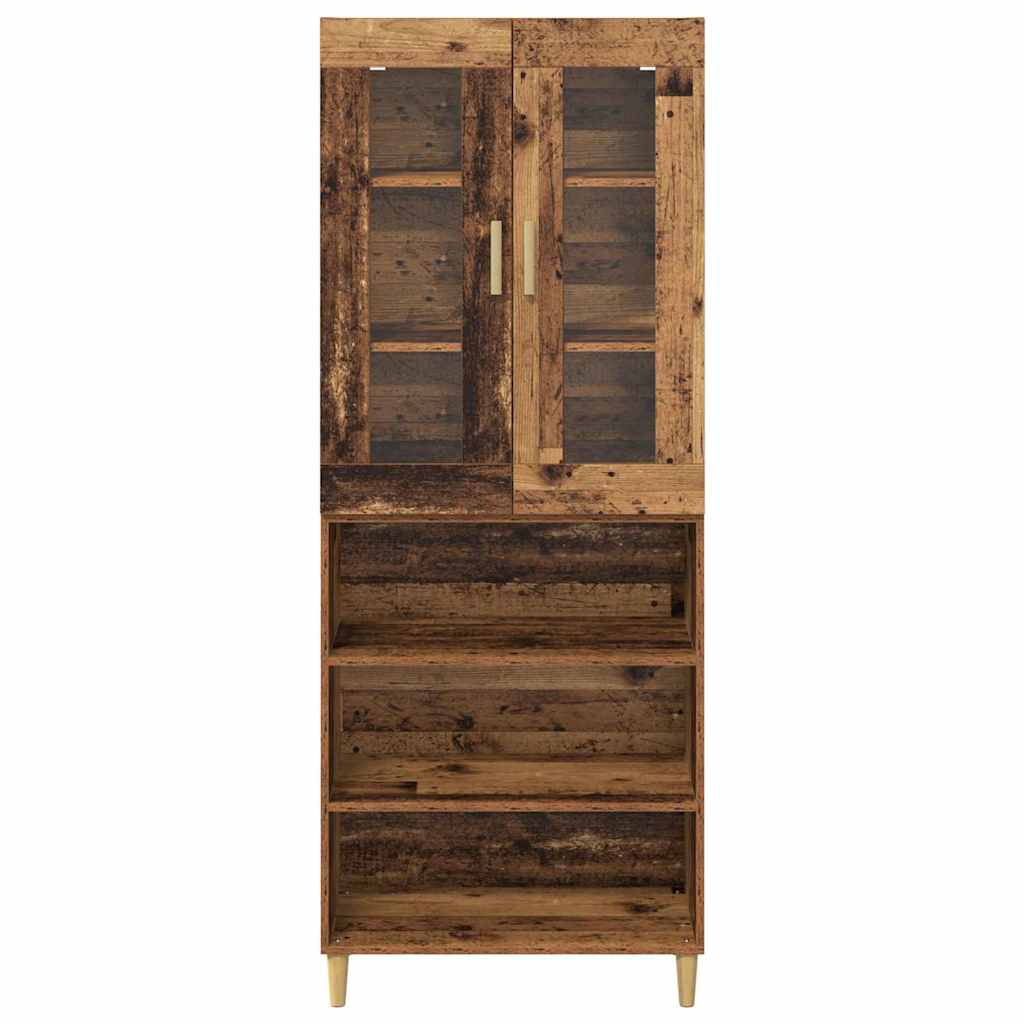 Credenza Legno vecchio 69,5 x 34 x 180 cm