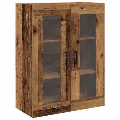 Credenza 2 pz Legno vecchio 69,5 x 34 x 180 cm