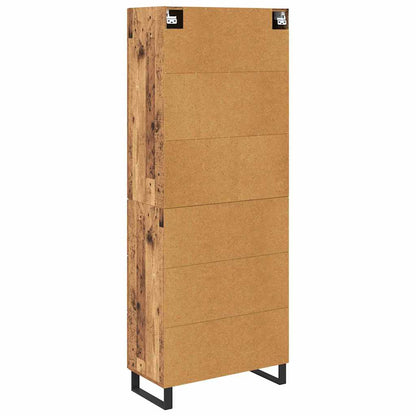 Credenza 2 pz Legno vecchio 69,5 x 34 x 180 cm | homemem39