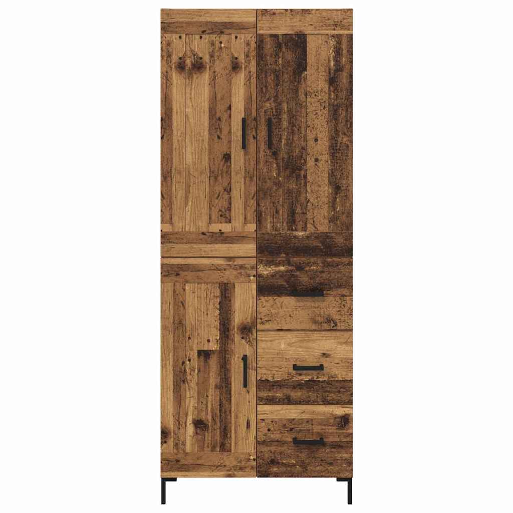 Credenza Legno vecchio 69,5 x 34 x 180 cm Legno multistrato