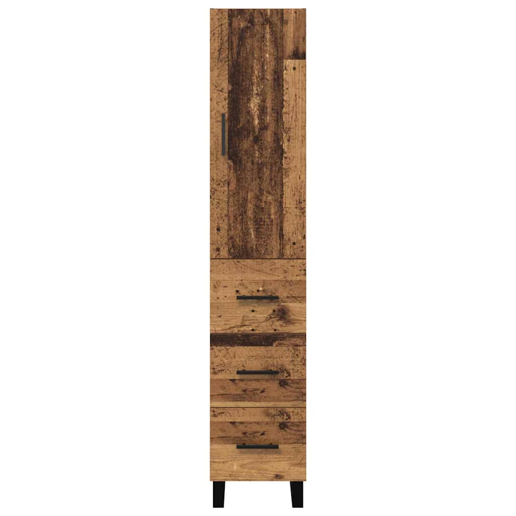 Credenza Legno vecchio 34,5 x 34 x 180 cm Legno multistrato