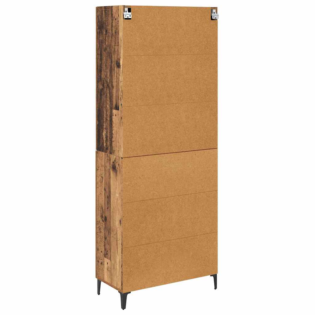 Credenza Legno vecchio 69,5 x 34 x 180 cm Legno ingegnerizzato